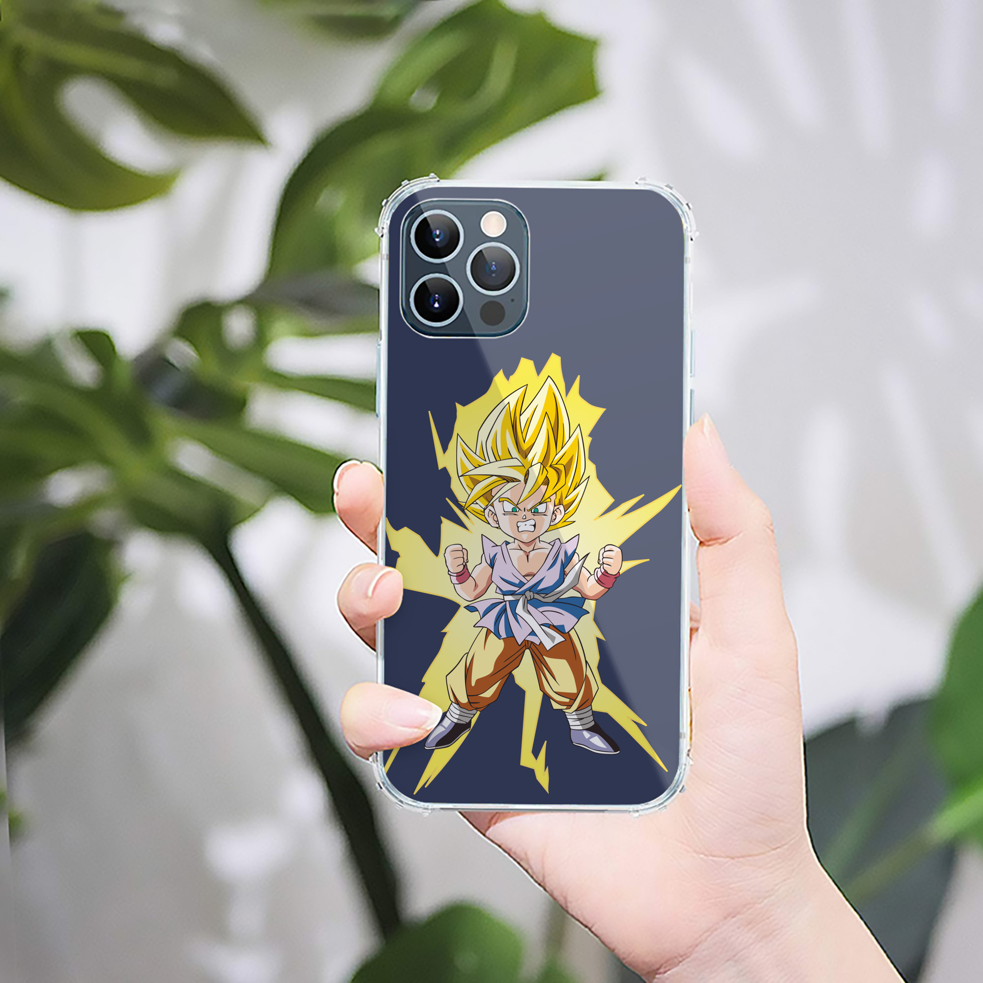 （画像用） ドラゴンボール ベジット DRAGON BALL Vegetto 【iPhone 12シリーズ対応】透明スマホケース（クリアソフトケース）